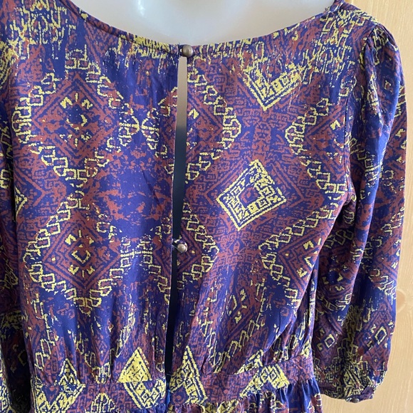 Urban Outfitters Ecote • Bohemian Chic Ikat Mini Dress - Picture 10 of 14